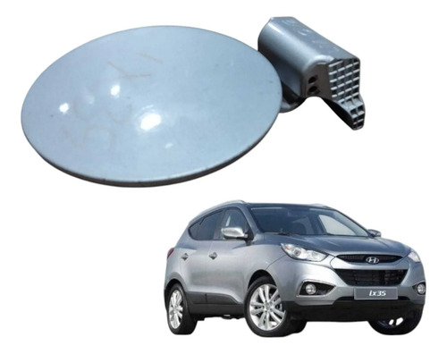 Tampa Portinhola Combustível Hyundai Ix35 09/14 695102s000 Prateado 2014