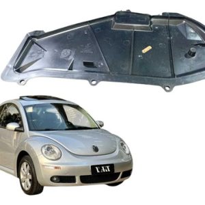 Acabamento Painel Lateral Vw New Beetle 2007 2010 Esquerdo Preto Liso