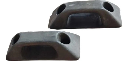 Par De Gancho Caçamba Saveiro -5u78642039b9- Original Vw Preto - Imagem 2