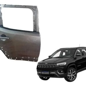 Porta Traseira Direita Jeep Renegade 2016/2021 Traseira Cinza