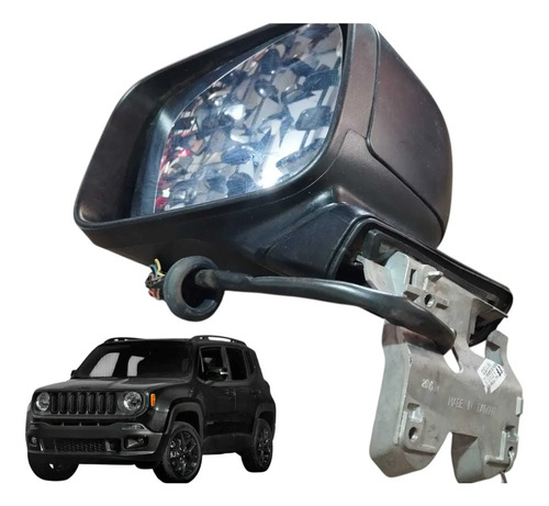 Retrovisor Jeep Renegade Lado Esquerdo Original 735613082