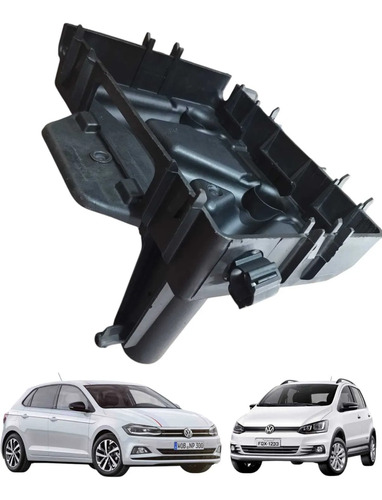 Caixa De Bateria Vw Fox Gol Voyage Polo Fox 5u0915331a Preto