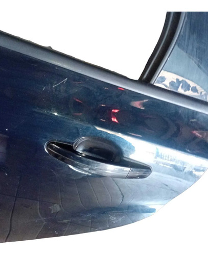 Porta C/maçaneta Traseira Esquerda Ford Focus 2013/15 Traseira Esquerdo Azul - Imagem 5