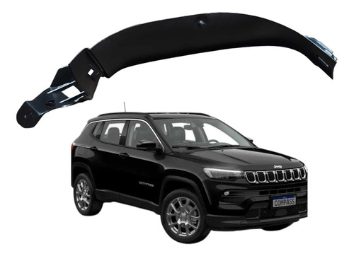 Moldura Tampa Traseira Esquerda Jeep Compass 53219719 Orig Preto