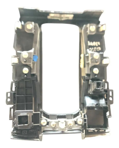 Moldura Alavanca Cambio Honda Civic G10 2017 2020 Bfa004011 Preto E Cinza Lisa - Imagem 4