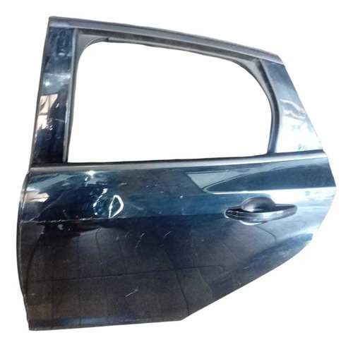 Porta C/maçaneta Traseira Esquerda Ford Focus 2013/15 Traseira Esquerdo Azul - Imagem 2
