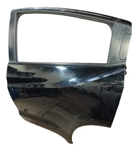 Porta Traseira Esquerda Honda Hr-v C/maçaneta 2015/2019 Traseira Esquerda Preto - Imagem 4