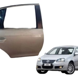 Porta Traseira Direita Jetta Sedan 2007/2010 Traseira Direita Prata