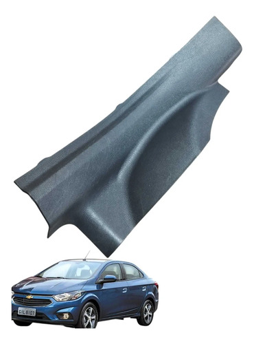 Soleira Interna Traseira Direita Gm Onix Prisma 2013 A 2019 Preto