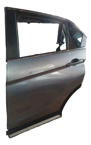 Porta Traseira Esquerda C/moldura Eclipse Cross 2018 2025 Traseira Esquerda Cinza-escuro - Imagem 2