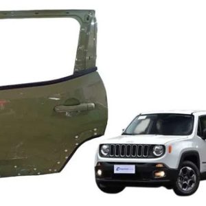 Porta Traseira Esquerda Jeep Renegade 2016/21 Traseira Esquerdo Verde
