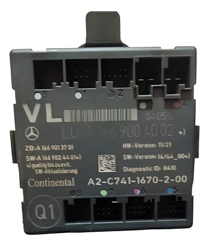 Módulo Conforto Gla 200 Mercedes 1.6 2015 A2c7411670200