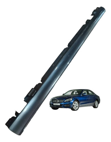 Spoiler Lateral Direita Mercedes C180 2012 2014 Original Cinza-escuro
