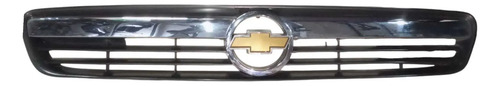 Grade Dianteira Chevrolet Corsa Montana 2003 2010 Preto Liso