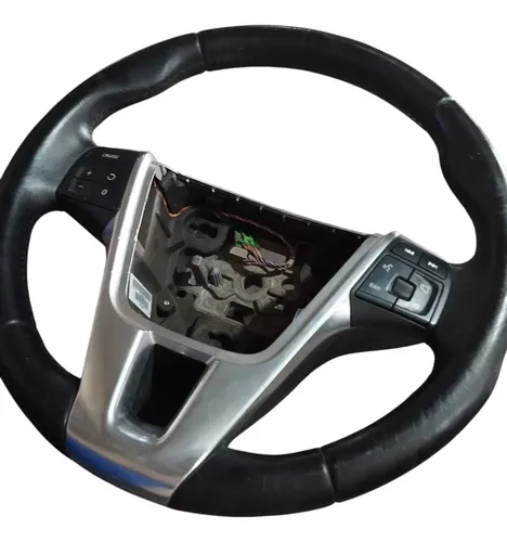 Volante Aro Direção Volvo S60 2008 Até 2017 34110217a Preto - Imagem 4