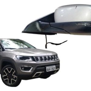 Retrovisor Elétrico Esquerdo Jeep Compass 2020 5 Fios