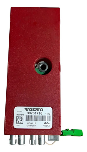 Módulo Amplificador Antena Volvo Xc60 2009 A 2012 30761716 Vermelho