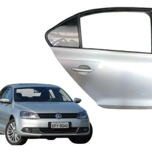 Porta Traseira Direita C/maçaneta Jetta 2011/16 Traseira Direita Cinza