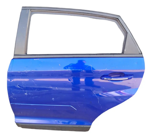 Porta Traseira Esquerda Cherry Tiggo 2 Original Traseira Esquerdo Azul