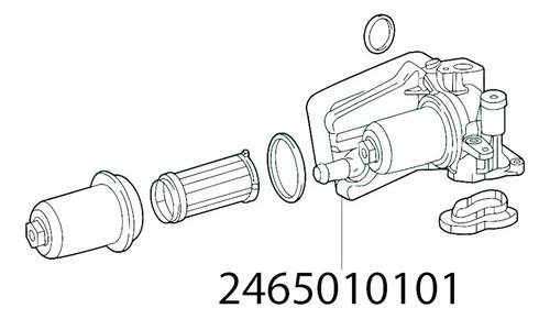 Trocador De Calor Cambio Mercedes A200 A250 Cla200 Gla200 - Imagem 5