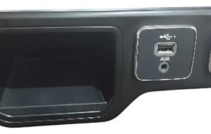 Porta Objeto C/tomada 12v Jeep Renegade 2016/21 1651772xxx Preto