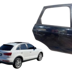 Porta C/maçaneta Traseira Direita  Audi Q3 2014/18 Traseira Direita Preto