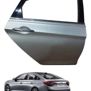 Porta Traseira Direita C/maçaneta Hyundai Sonata 2010/15 Traseira Direita Prateado