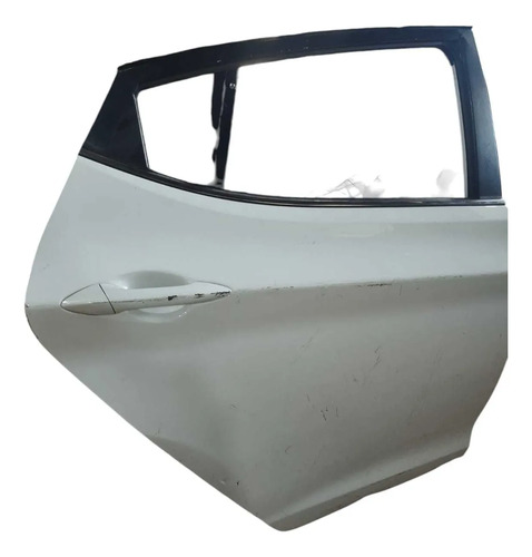 Porta Traseira Direita Elantra 2012 A 2016 - Original Traseira Direita Branco - Imagem 3