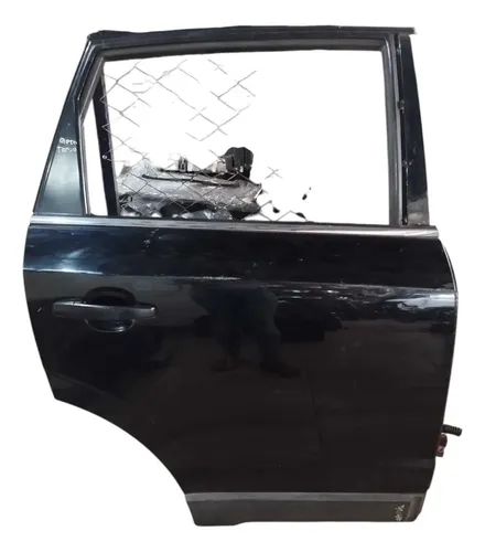 Porta Traseira Direita Chevrolet Captiva 2010/2015 Traseira Direita Preto - Imagem 2