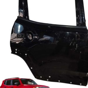 Porta Traseira Direita Jeep Renegade 2016 À 2025 Traseira Direito Preto