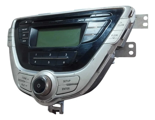 Radio Aparelho Som Hyundai Elantra 2011-2015 Original - Imagem 3
