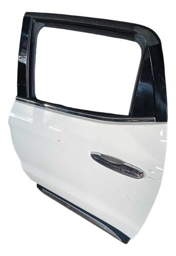 Porta Traseira Esquerda Fiat Toro 2016/2025 Traseira Esquerdo Branco - Imagem 3