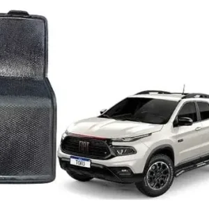 Acabamento Borracha De Console Fiat Toro 2021 Preto