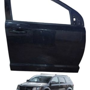 Porta Dianteira Direita C/maçaneta Journey 2011 A 2016 Dianteira Direita Preto