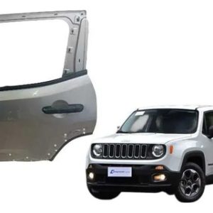 Porta Traseira Esquerda Jeep Renegade 2016/2021 Traseira Esquerda Prata