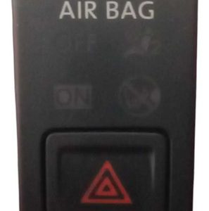Botão Pisca Alerta Volkswagen Jetta Preto