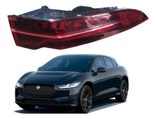 Lanterna Direita Canto Jaguar I-pace E400 Se Awd 2023 Direito/passageiro Vermelho