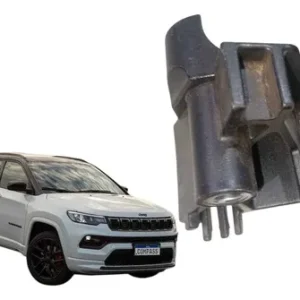Suporte Sensor Impacto Compass 2016/ 2021 Lado Esquerdo Preto