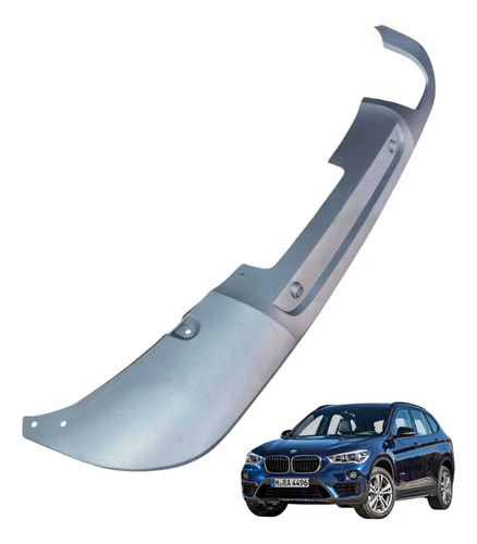 Spoiler Inferior Parachoque Tras. Bmw X1/e84 09/15 Original. Cinza
