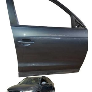 Porta Dianteira Direta Cmaçaneta E Moldura Audi Q3 2014/2018 Dianteira Direita Cinza