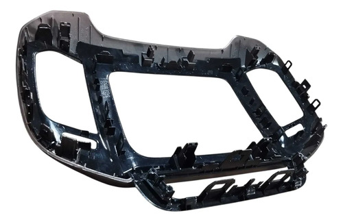 Moldura Central Multimidia 1704387x Fiat Toro 2017 2018 Marrom-claro - Imagem 4