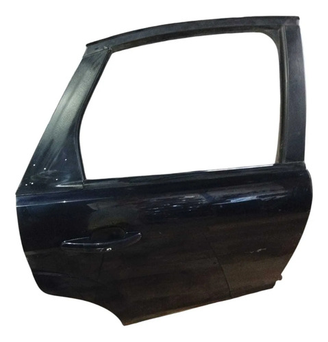 Porta Traseira Direita C/maçaneta Ford Focus 2009 2013 Traseira Direita Preto - Imagem 2