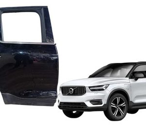 Porta Traseira Direita Com Moldura Volvo Xc40  2019 /25 Traseira Direita Preto