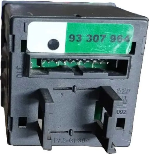Botão Pisca Alerta/trava Gm Vectra 2006/11 93307964 Preto Pr Preto - Imagem 3