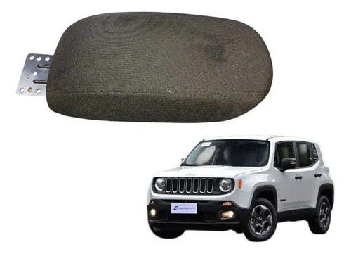 Apoio De Braço Central Jeep Renegade 2016/21 Preto