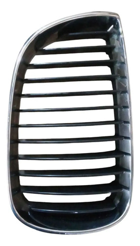 Grade Superior Cromada Bmw 120i 11/16 Preto Brilhante