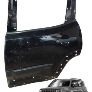 Porta Traseira Esquerda Renegade 2016 2017 A 2025 Traseira Esquerdo Preto