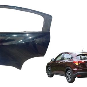 Porta Traseira Esquerda Honda Hrv 2016/20 Traseira Esquerda Preto