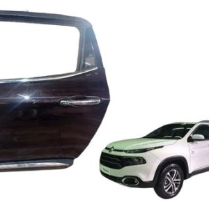 Porta Traseira Esquerda Fiat Toro 2016/2025 Traseira Esquerda Vinho