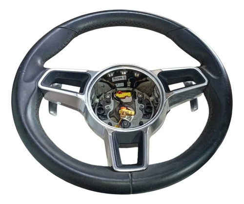 Volante De Direção Porsche Cayman 718 2015/2022 Preto